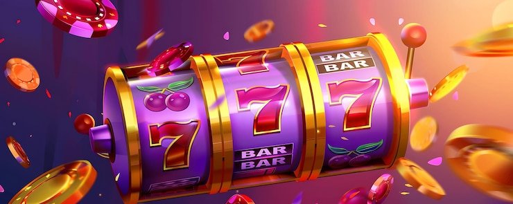 Quickspin slot game in-play showing bet controls, spin button, and balance tracker